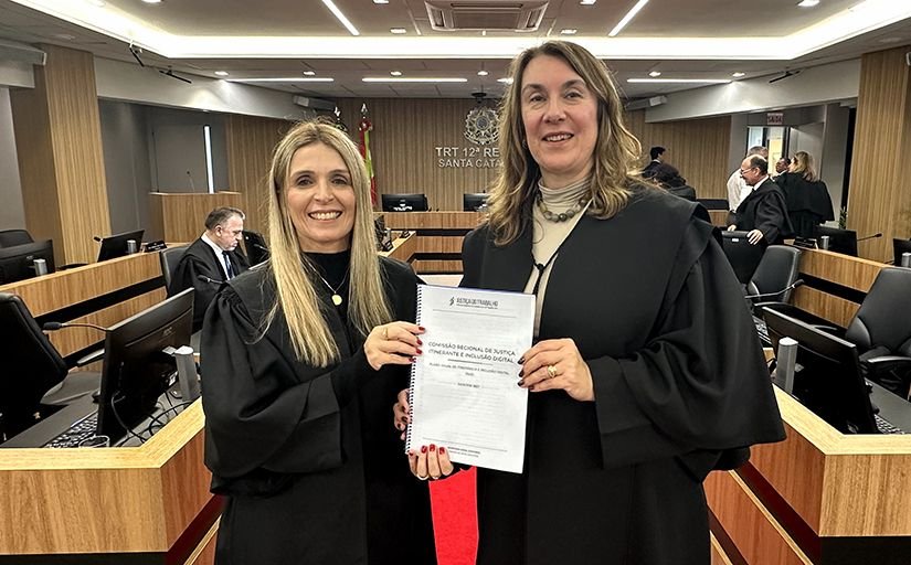TRT-SC define ações de Justiça Itinerante e inclusão digital para 2027