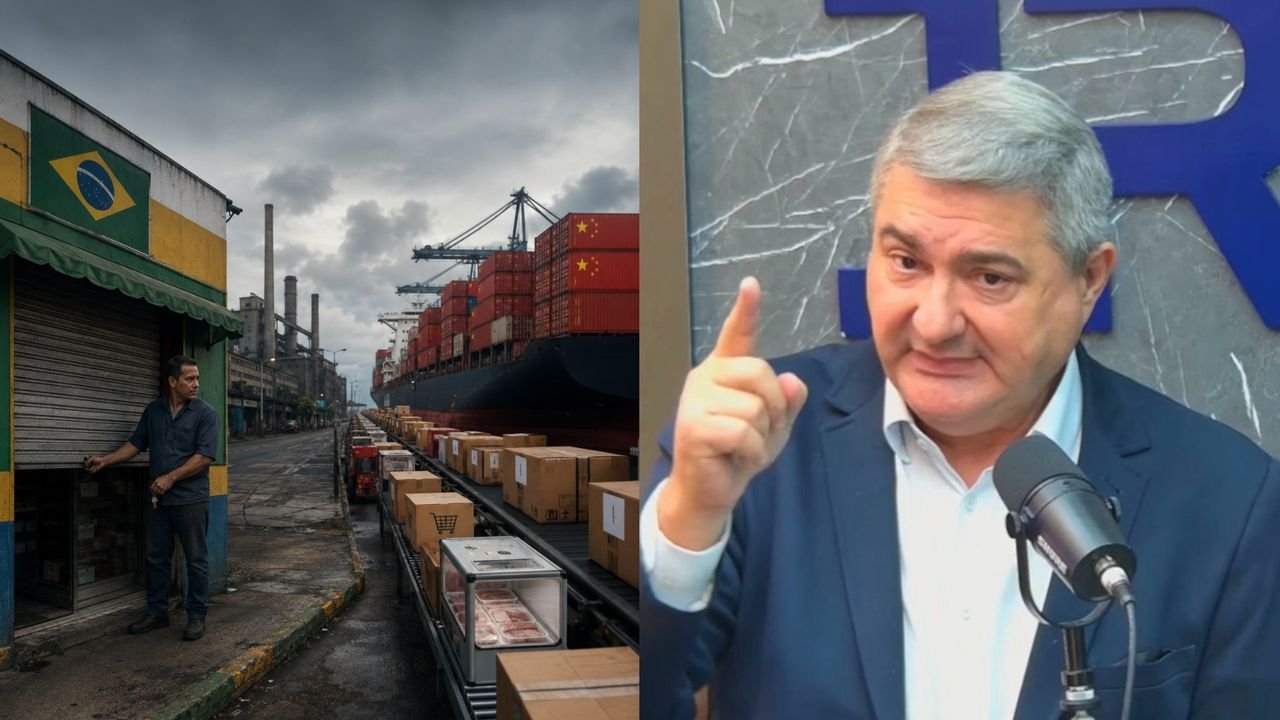 Candidato alerta sobre impacto da indústria chinesa na economia brasileira