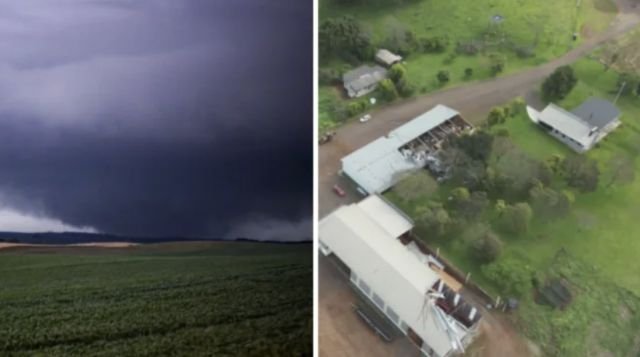 Defesa Civil confirma tornado em Campo Erê após análise de danos