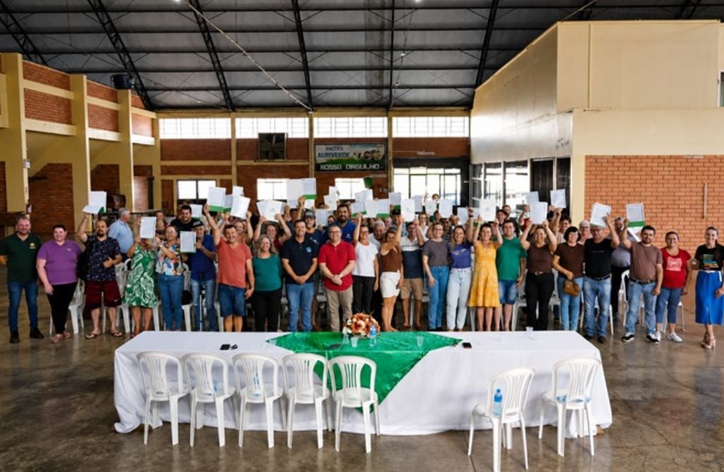 Setembro inicia com regularização de imóveis para 76 famílias rurais no Oeste de SC