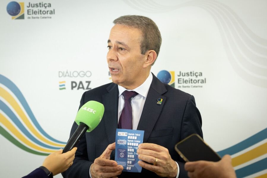 Preparativos para as eleições em Santa Catarina seguem a todo vapor