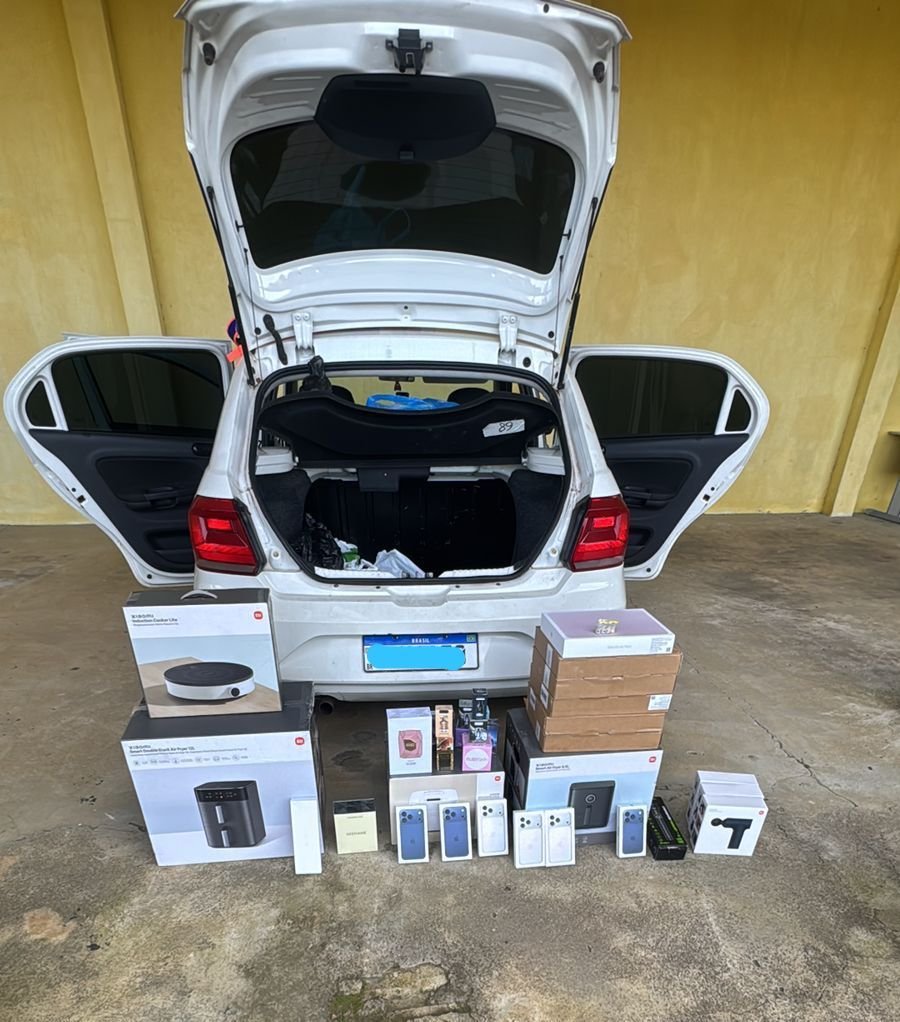 Apreensão de mercadorias avaliadas em R$ 150 mil em Lages