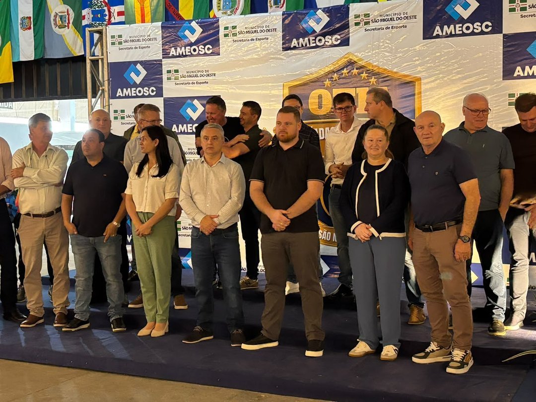 São Miguel do Oeste recebe 6ª Olimpíada da Terceira Idade da AMEOSC