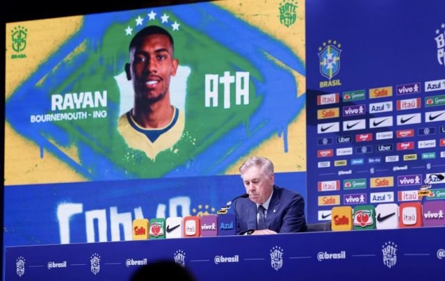 Ancelotti convoca Seleção Brasileira para amistosos contra Austrália e Índia