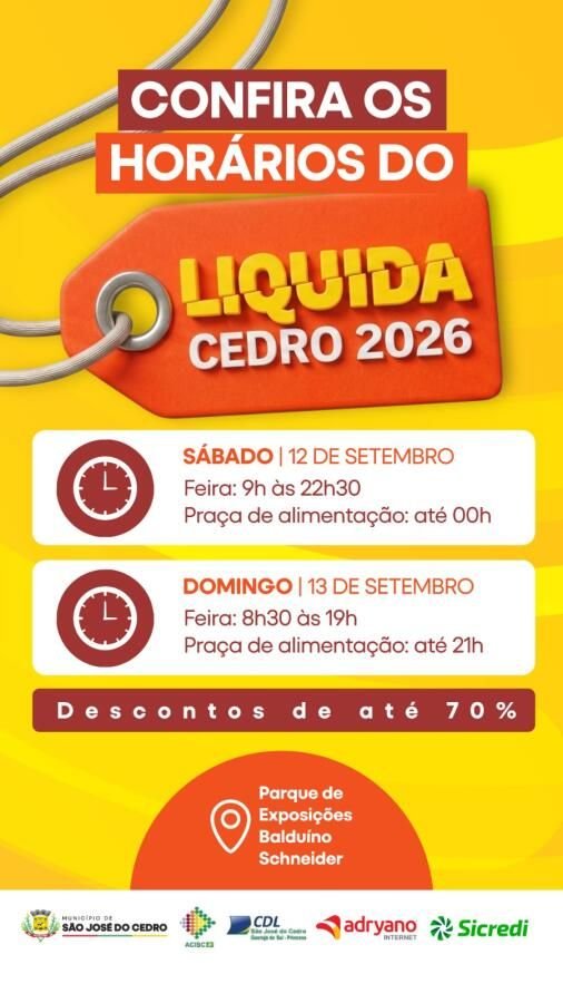 Liquida Cedro 2023 traz novidades e amplia atrações no Parque de Exposições