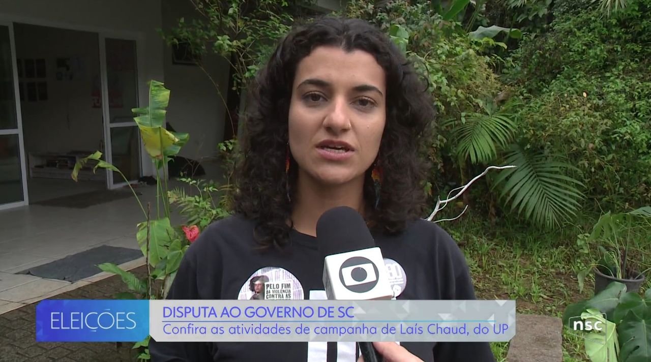 Laís Chaud realiza agenda de campanha em Joinville