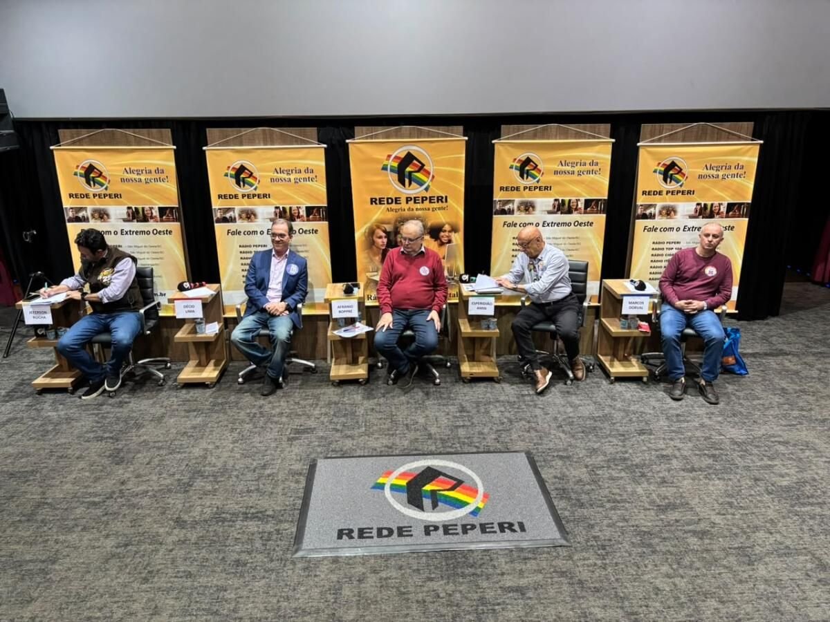 Candidatos ao Senado de SC apresentam propostas em debate da Rede Peperi