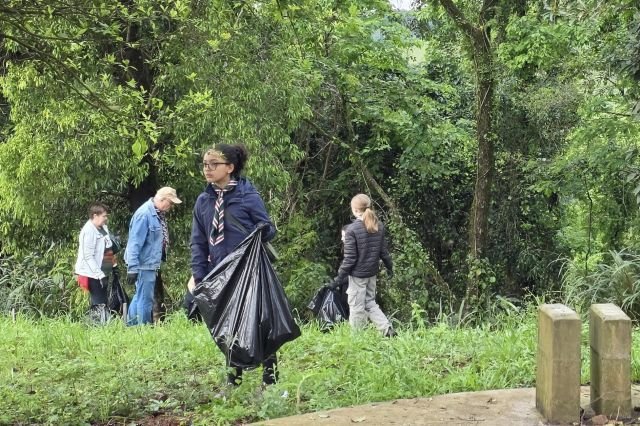 JCI realiza mutirão de limpeza em São Miguel do Oeste