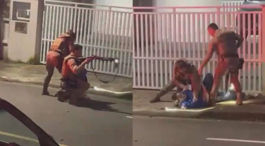 Ocorrência de som alto resulta em três presos e policial ferida em Jaraguá do Sul