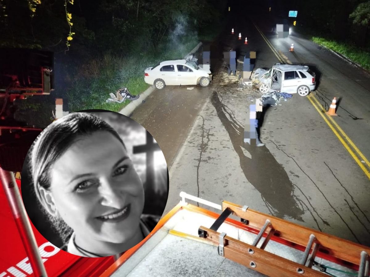 Morre segunda vítima de grave acidente com colisão frontal na BR-282