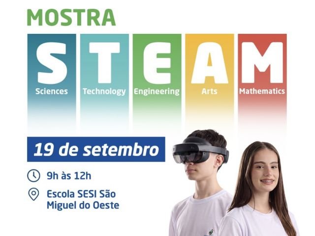 Escola SESI de São Miguel do Oeste realiza 4ª Mostra Científico-Pedagógica neste sábado