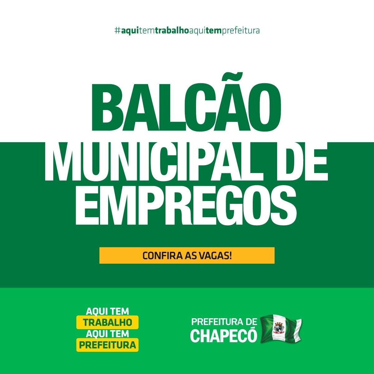 Chapecó tem 1.421 vagas de emprego abertas em 202 empresas nesta semana