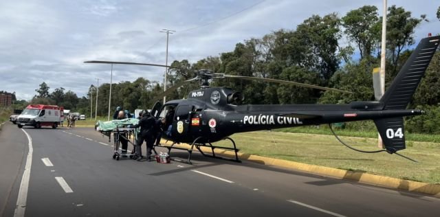 Homem morre após ferir companheira e se ferir em Chapecó