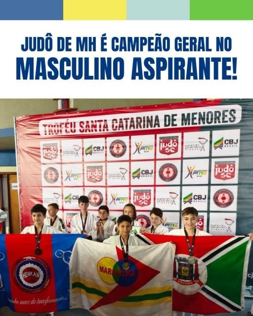 Judocas de Maravilha conquistam título no Troféu SC de Menores