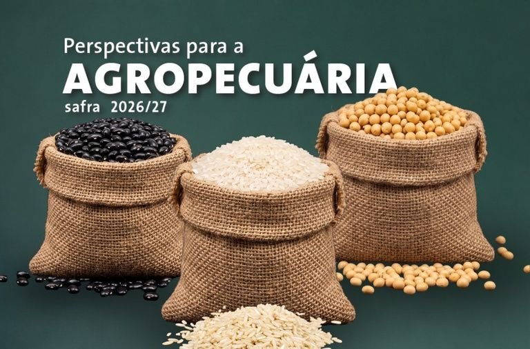 Conab projeta safra 2026/27 de 366,6 milhões de toneladas de grãos no Brasil