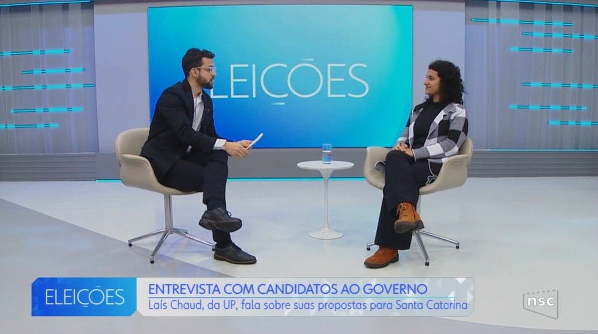 Laís Chaud discute propostas de governo e combate à violência contra a mulher em entrevista