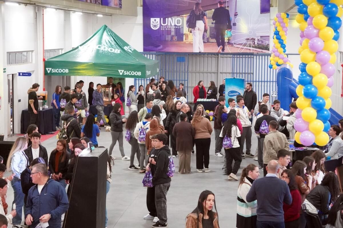 Portas Abertas Uno reúne mais de 500 estudantes em São Lourenço do Oeste