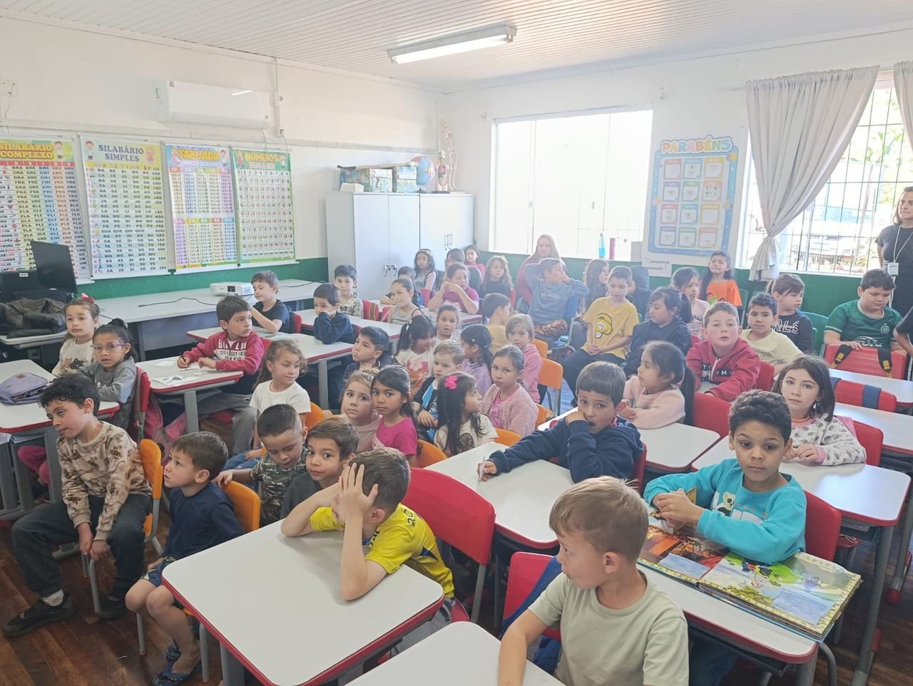 Projeto Chapecó Mais Limpa leva educação ambiental para alunos do interior de Chapecó