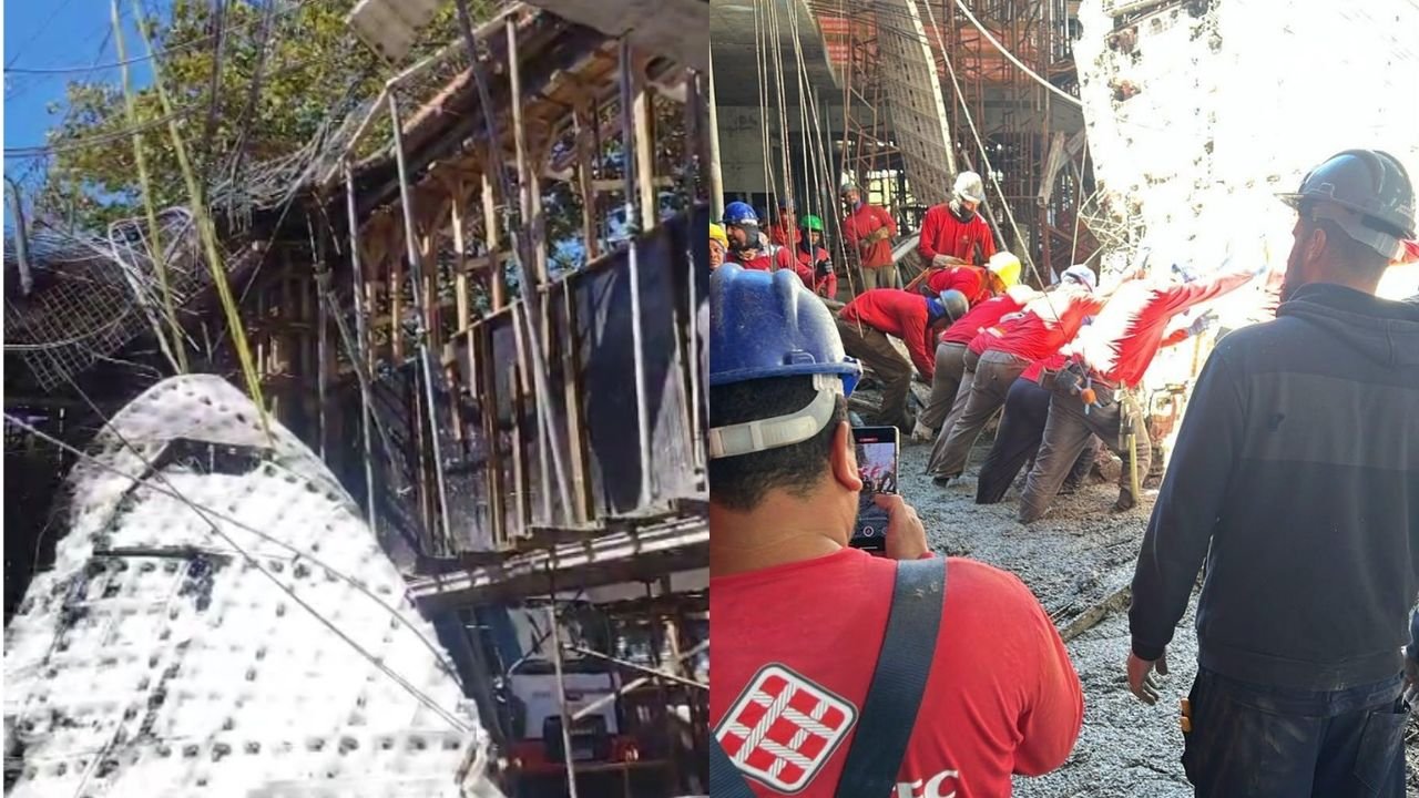 Desabamento de obra em Florianópolis resulta na morte de trabalhador