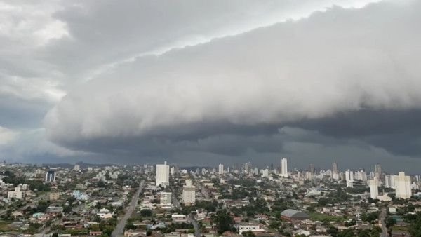 Previsão de chuvas intensas e temporais em Santa Catarina neste fim de semana