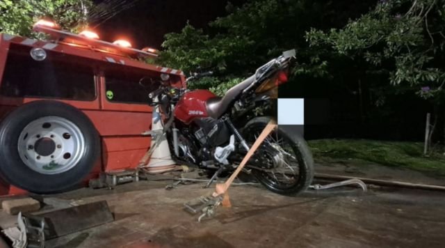 Motocicleta com mais de R$ 24 mil em débitos é apreendida em São Miguel do Oeste