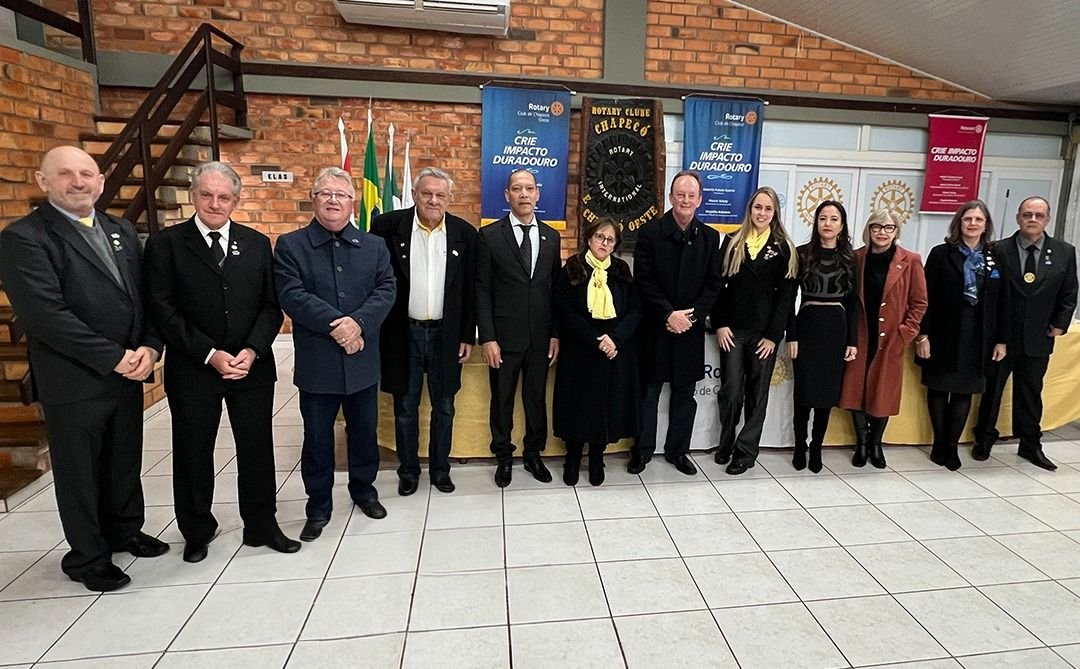 Rotary Club de Chapecó Leste inicia nova gestão com foco em projetos comunitários
