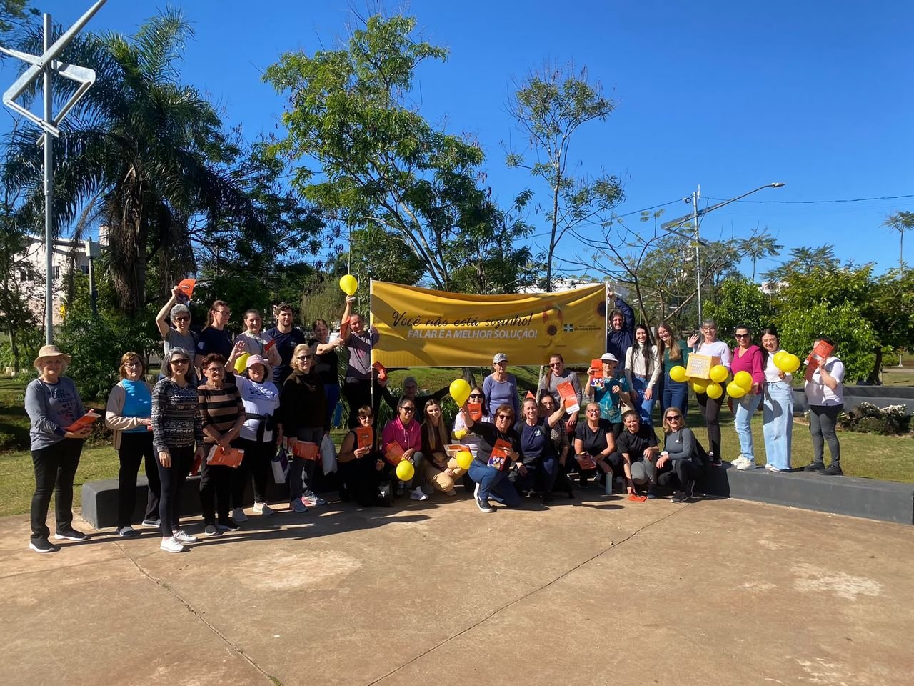 Caminhadas de valorização à vida marcam ações do Setembro Amarelo