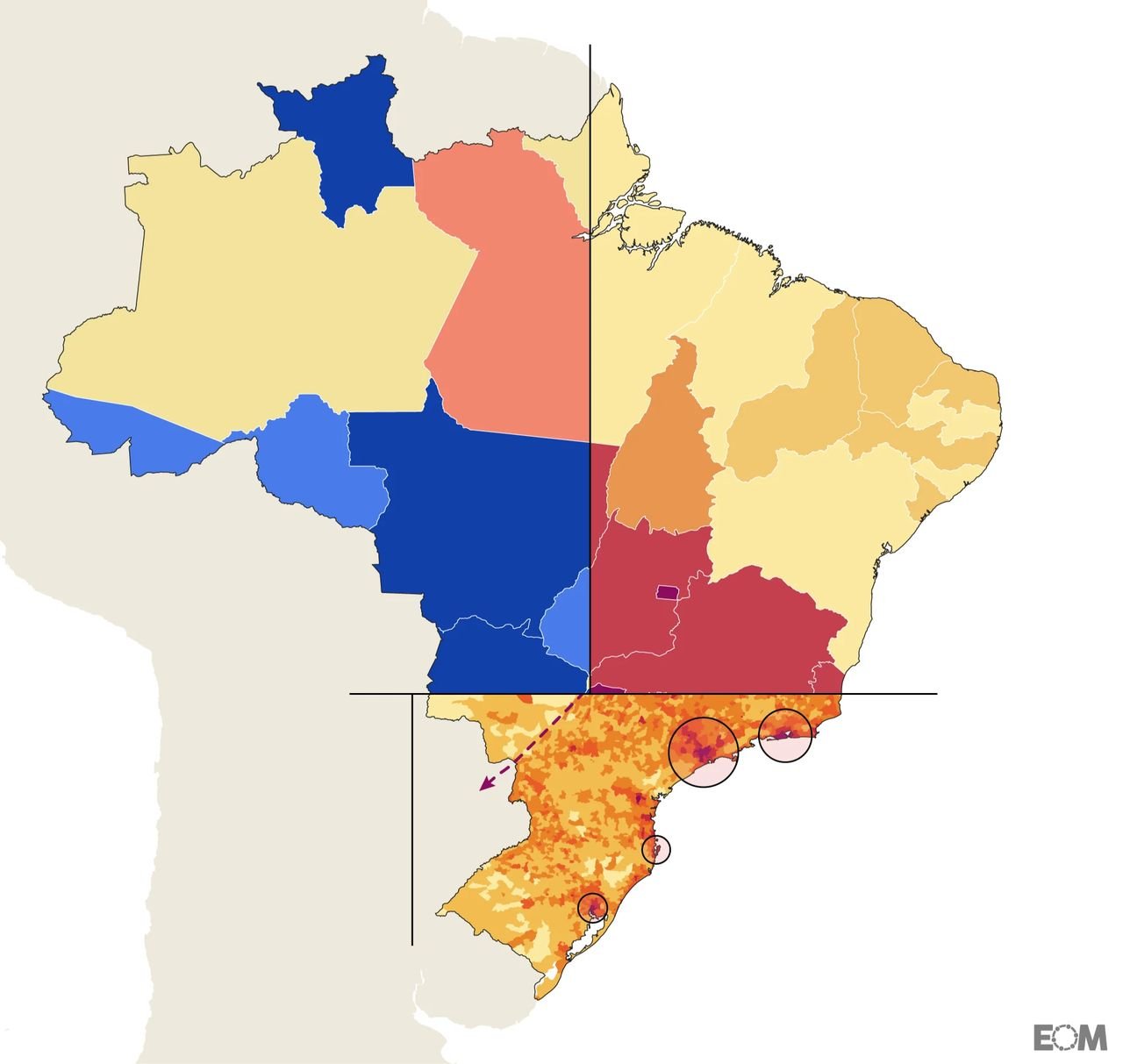 Lula da Silva e Flávio Bolsonaro disputam presidência em meio à polarização política
