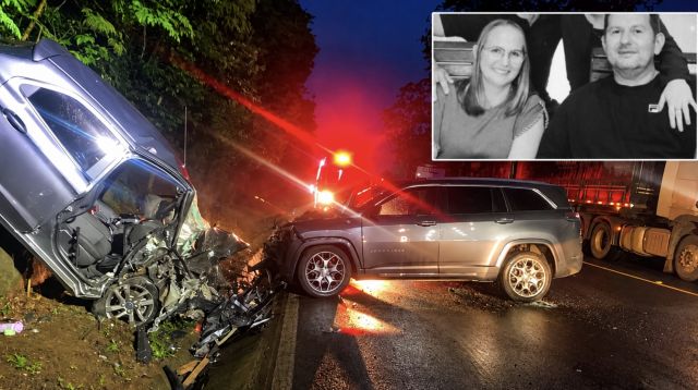 Casal de Saudades morre em acidente na BR-282 e será sepultado nesta terça-feira