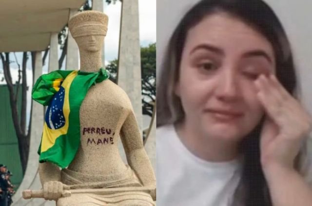 Moraes autoriza regime semiaberto para Débora do Batom, mas mantém prisão domiciliar