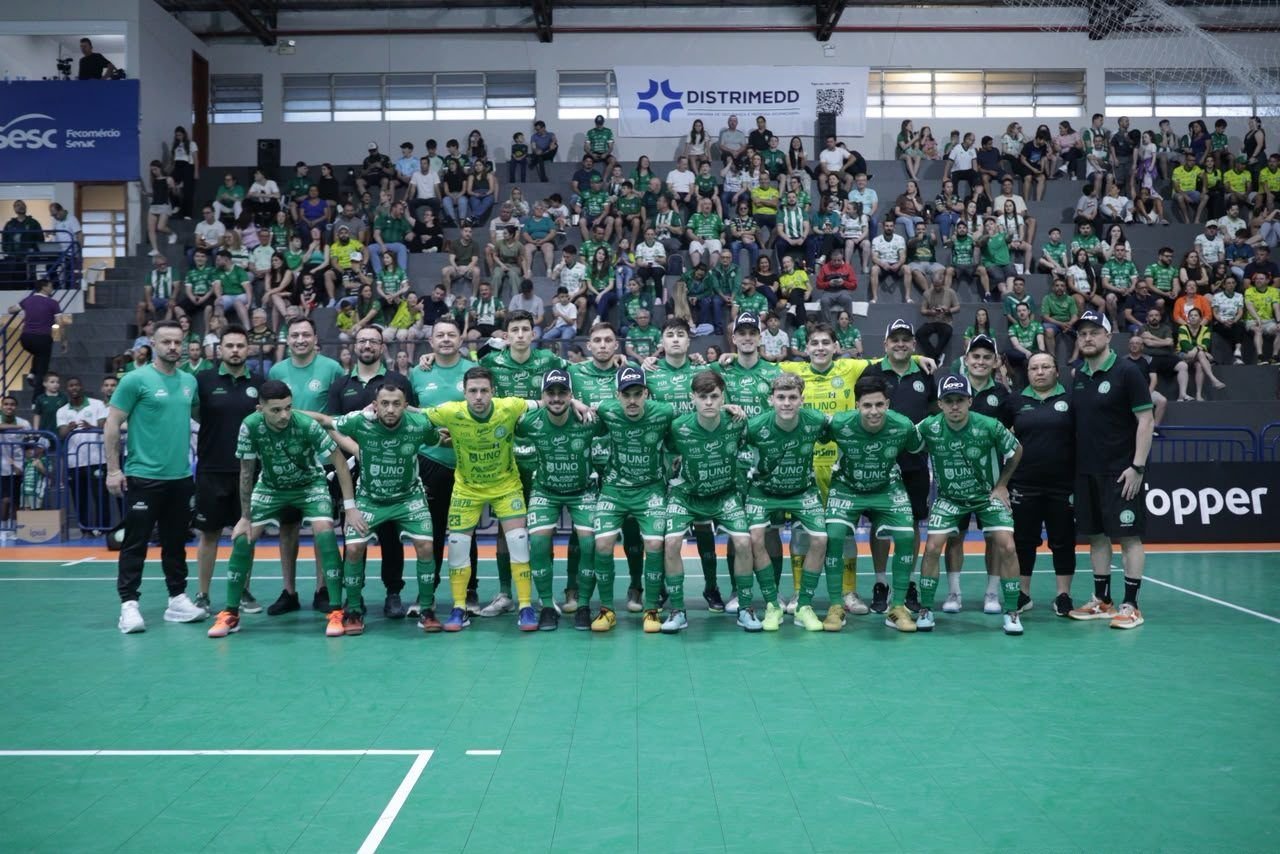 Chapecoense goleia Fazenda por 5 a 1 e avança às quartas do Brasileiro de Futsal