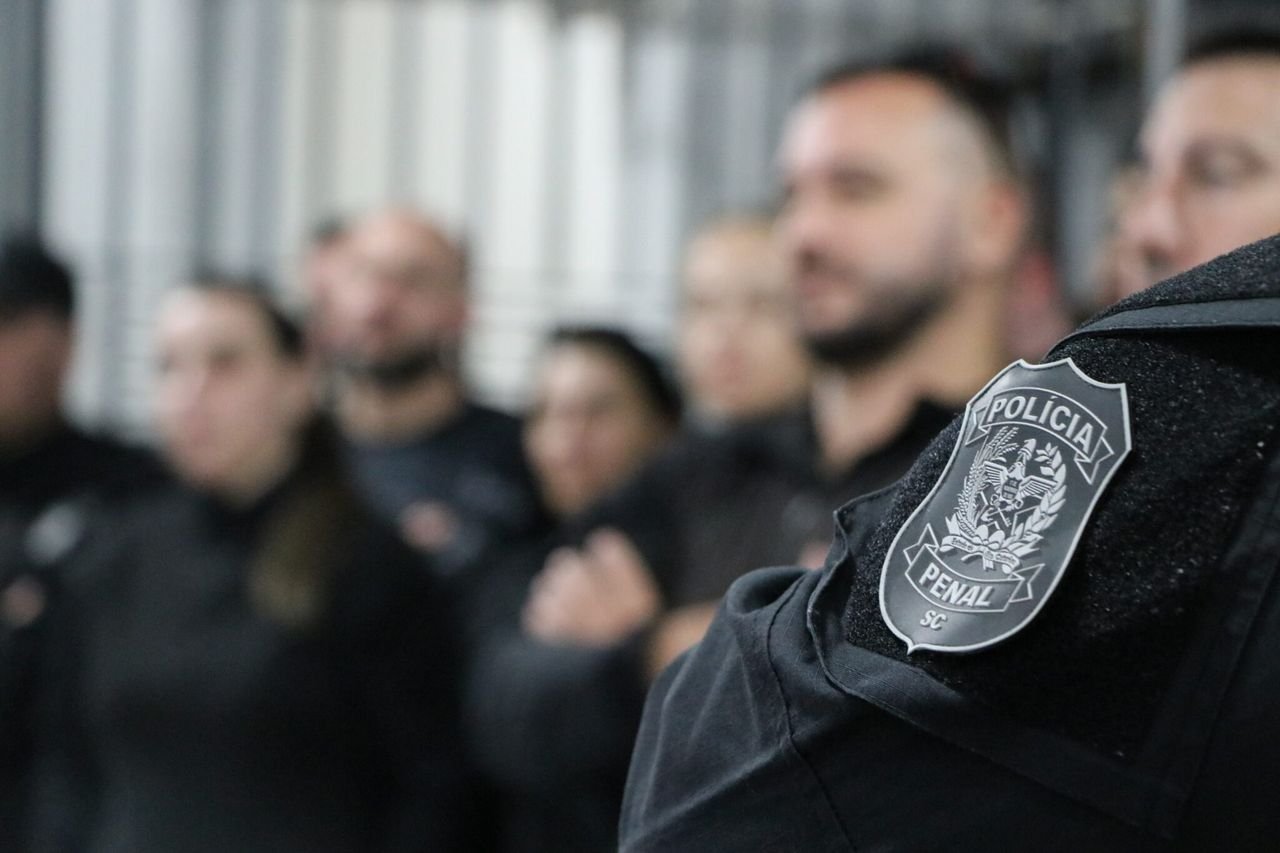 Santa Catarina registra aumento de 58% no efetivo da Polícia Penal em 2023