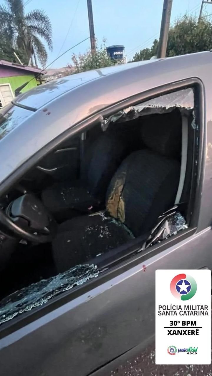 Homem é preso após agredir mulher e tentar incendiar veículo em Xanxerê