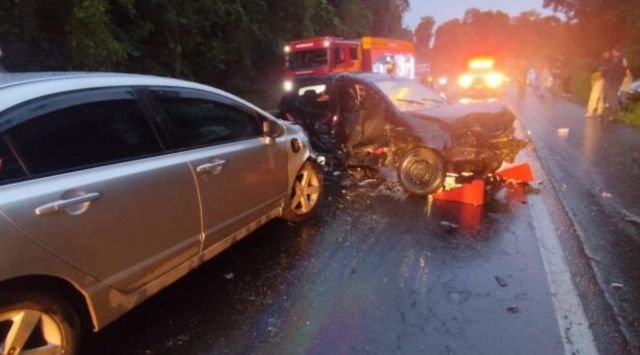 Enfermeira Ana Paula morre em acidente na BR-282; colegas ficam feridos