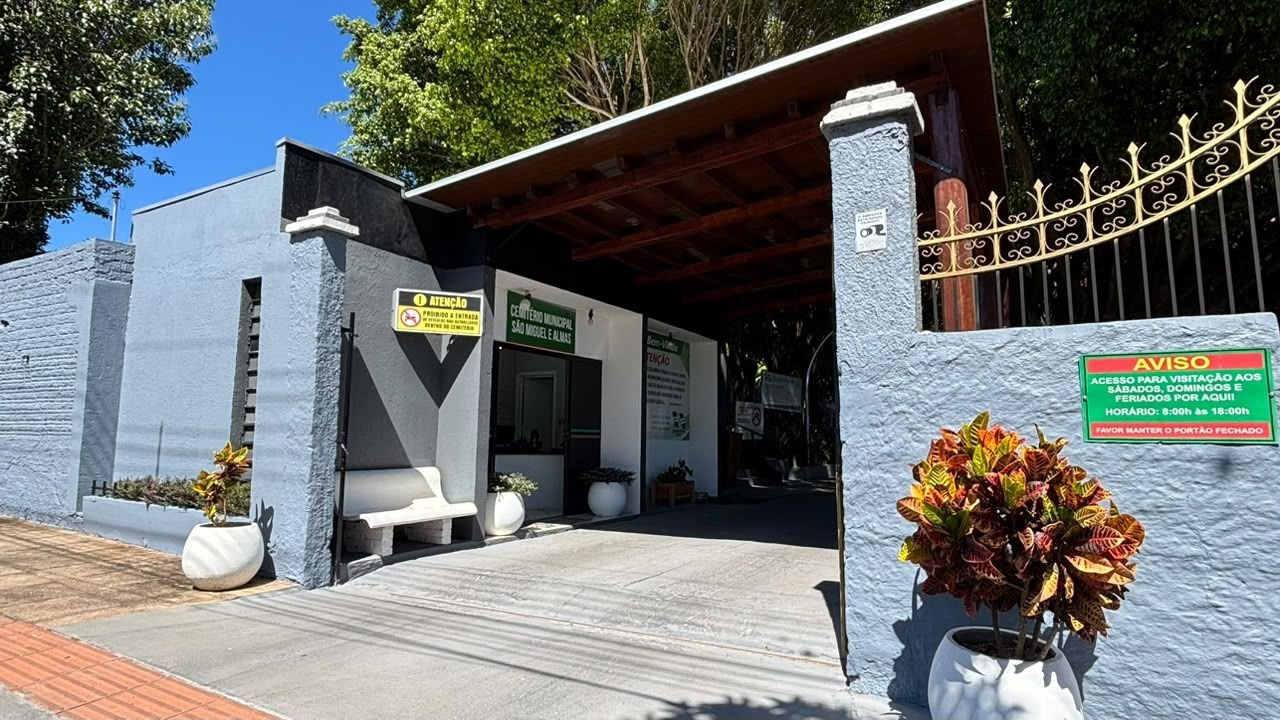Cemitério de São Miguel do Oeste terá horário ampliado e programação especial para Finados
