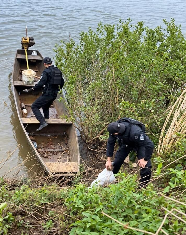 Polícia Civil flagra pesca ilegal no rio Uruguai e homem é preso em Mondaí