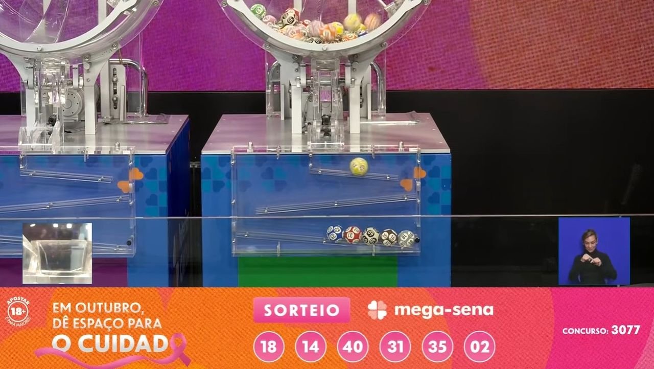 Mega-Sena sorteia R$ 324,8 milhões e apostas de SC ficam a um número do prêmio