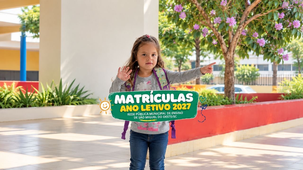 Educação de São Miguel do Oeste define matrículas e discute reorganização de turmas para 2027