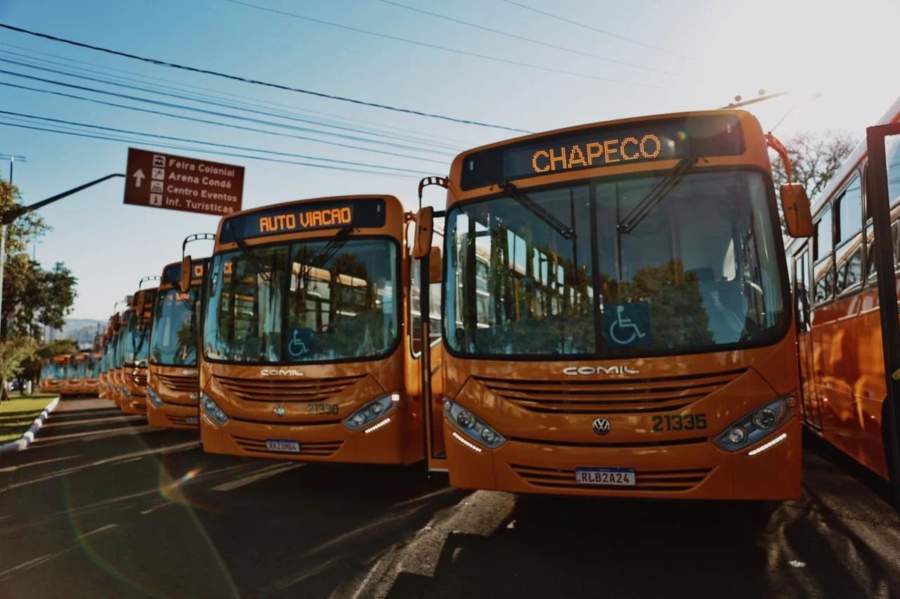Chapecó reajusta tarifa de ônibus para R$ 5,50 a partir de 1º de novembro